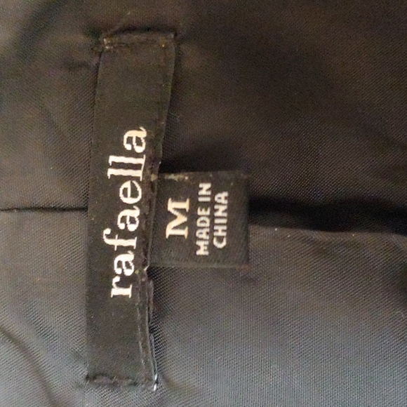 Rafaella black and white checkered coat - Picture 3 of 3